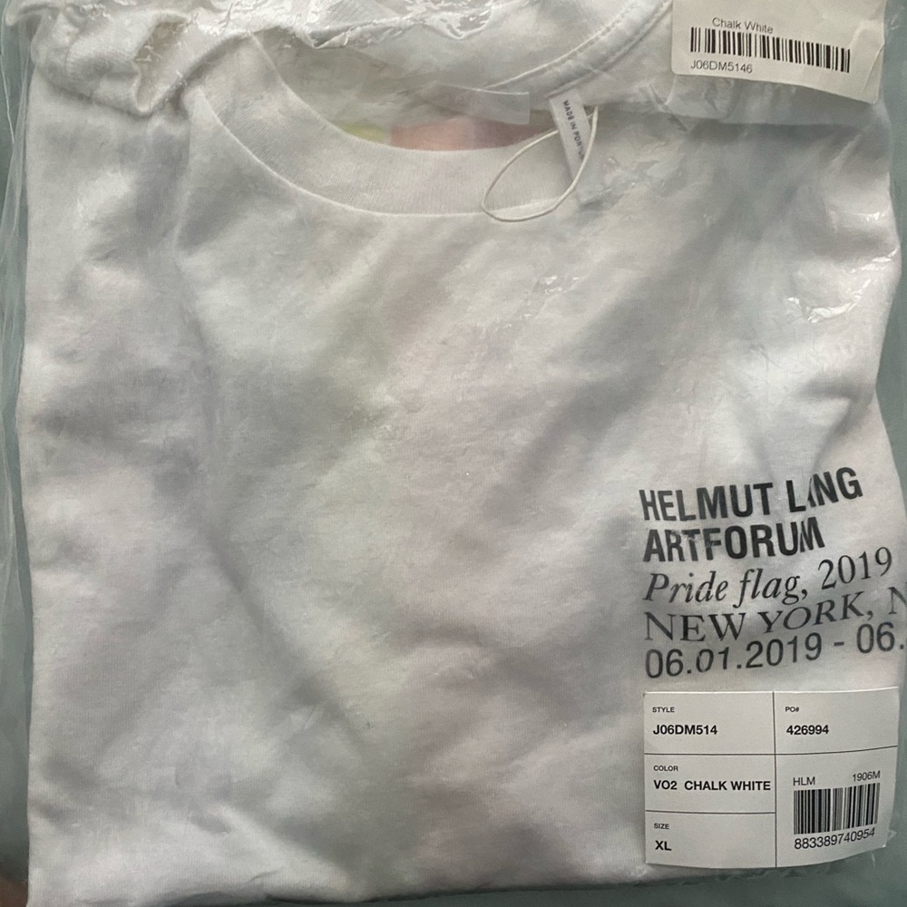 Men’s Helmut Lang Artforum tee